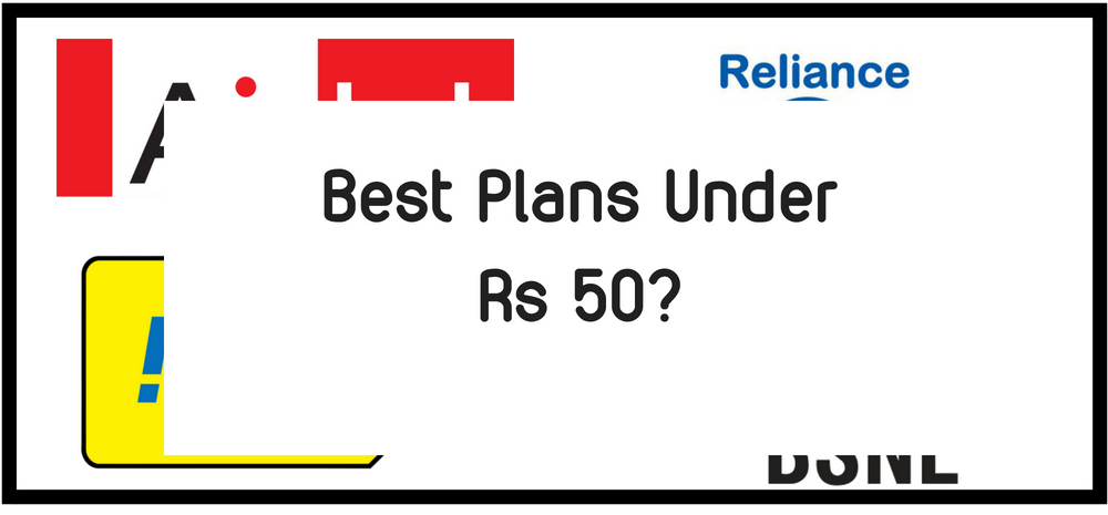 Best Plans Under Rs 50