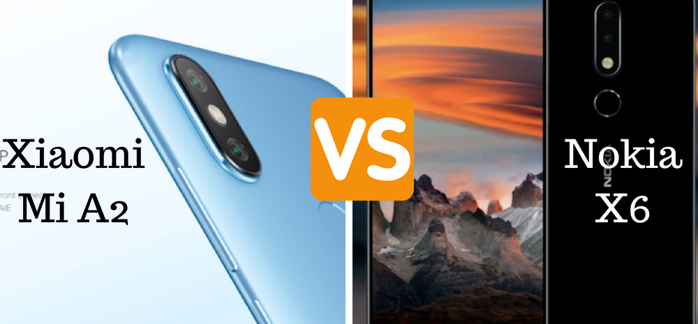 Nokia X6 vs Xiaomi Mi A2