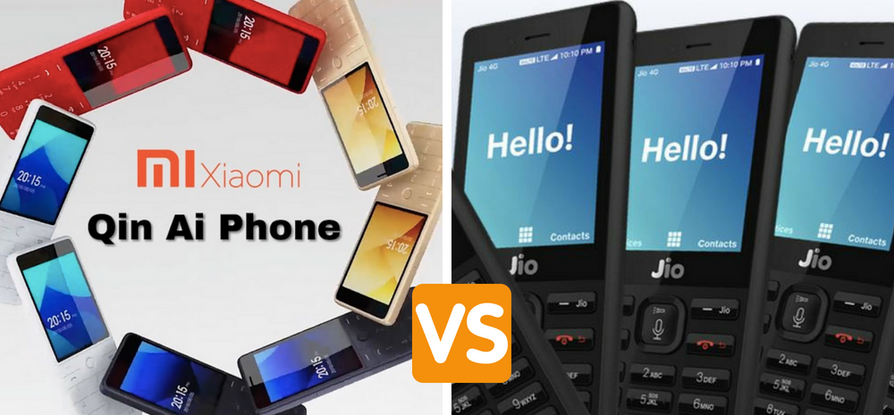 Xiaomi Qin AI vs JioPhone 2 vs JioPhone