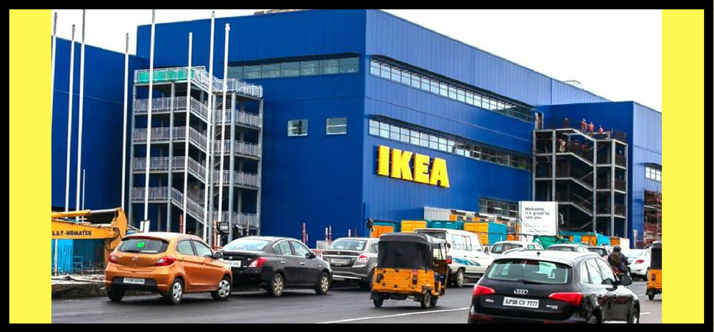 Ikea's first outlet in India