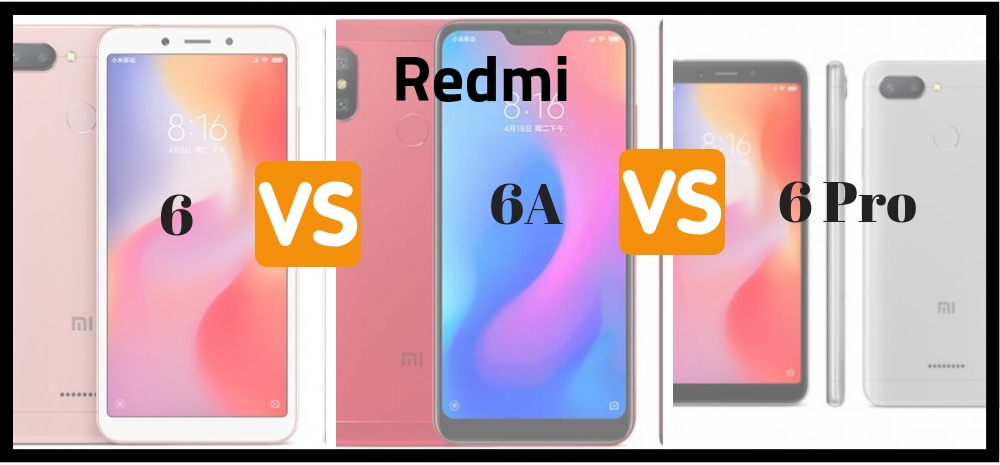 Redmi 6 Series Compared!