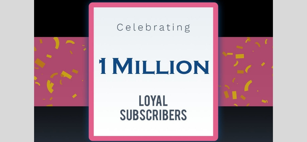 Trakin Tech Youtube now has 1 million subscribers!
