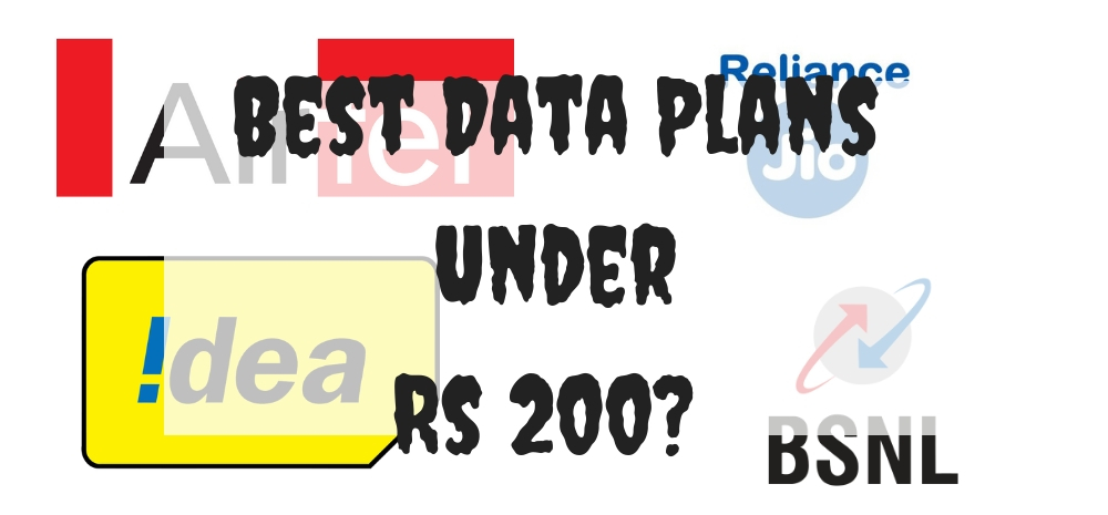 Best data plans under Rs 200 this October