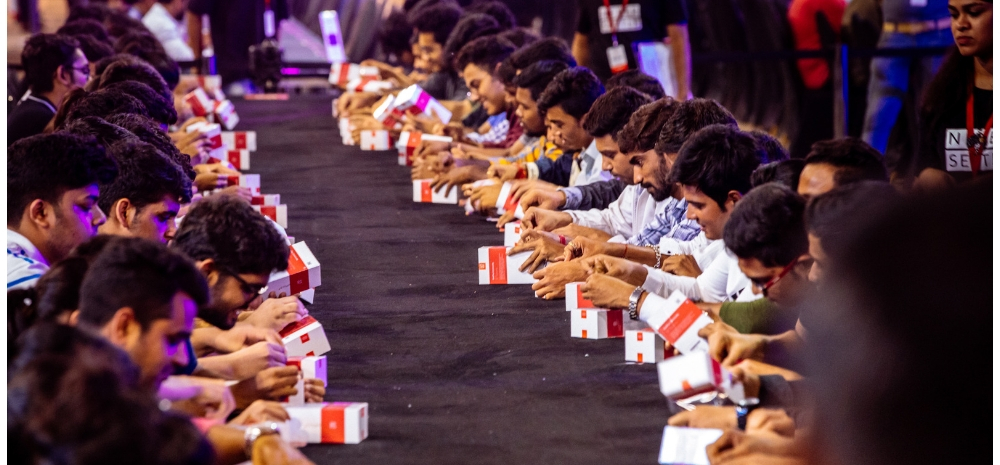 OnePlus fans set Guinness World Record