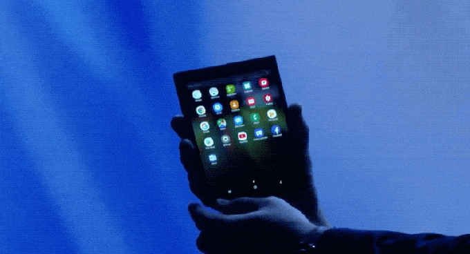 Samsung's foldable phone