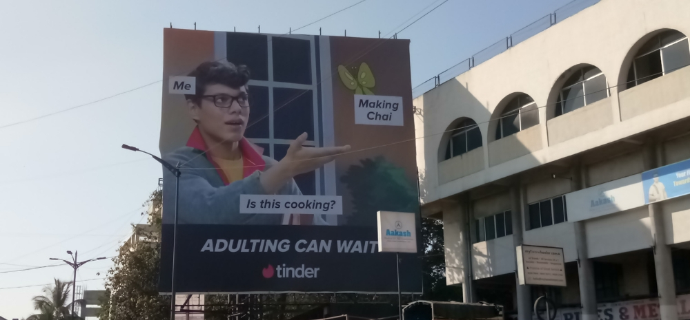 Tinder Ad in Pune