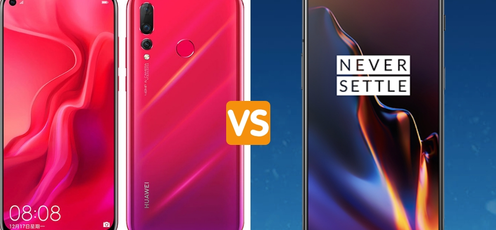Huawei Nova 4 vs OnePlus 6T