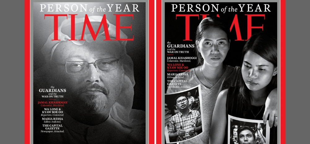 Time Magazine has announced Person Of The Year - 2018
