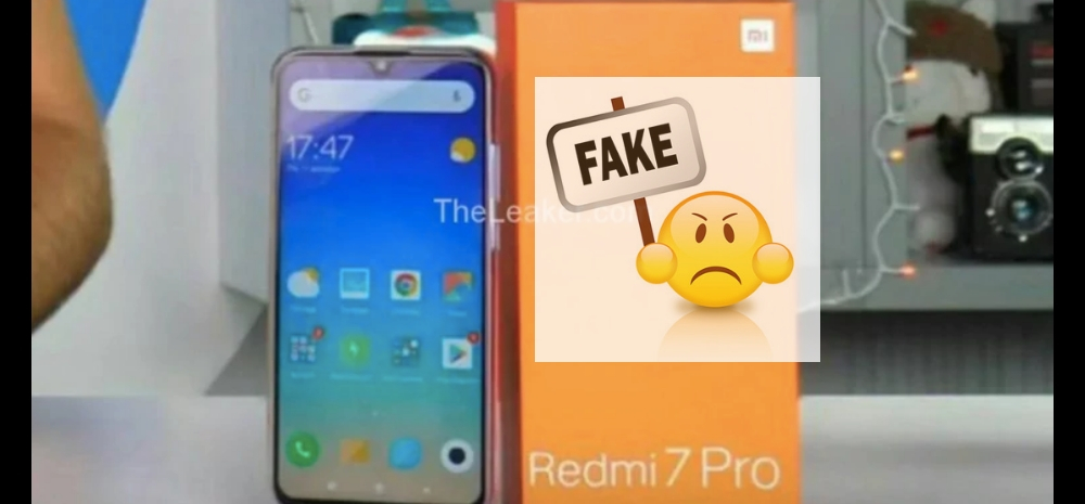 No, there is no water-drop notch in Redmi 7 Pro