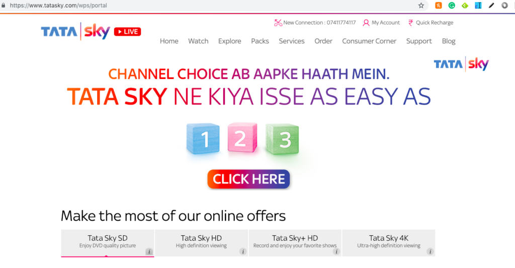 How to choose Tata Sky DTH Plans