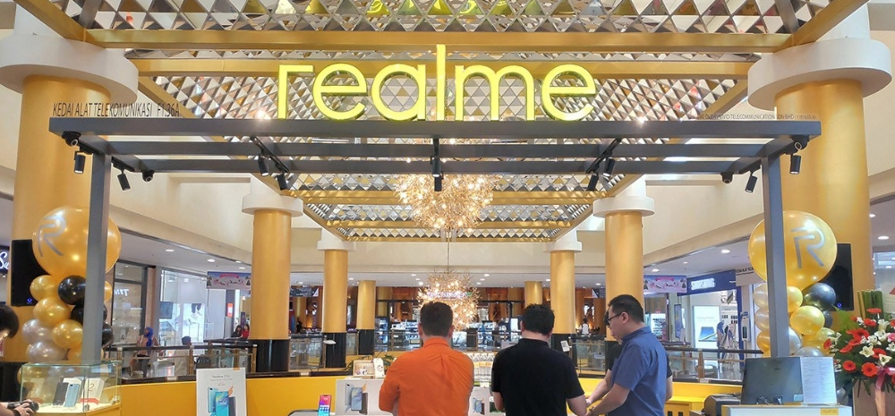 Realme Store in Sunway Pyramid, Malaysia