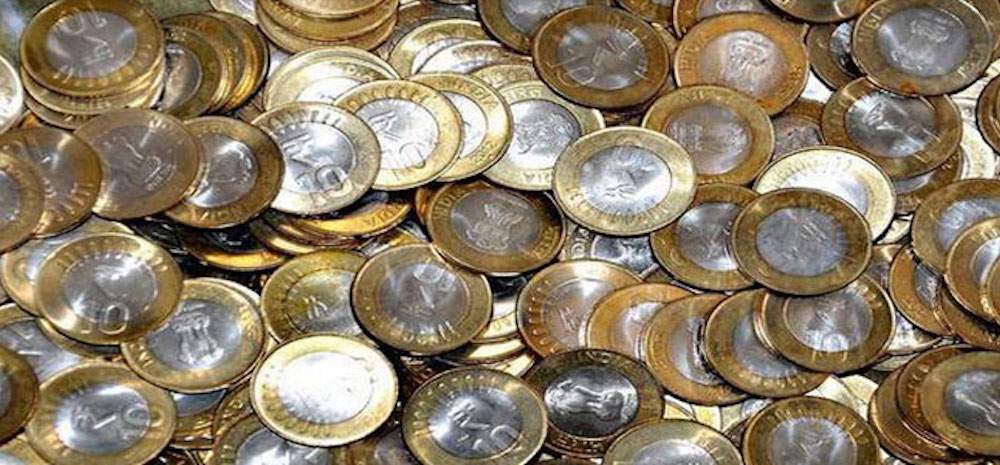 Rs 10 coins in circulation in India