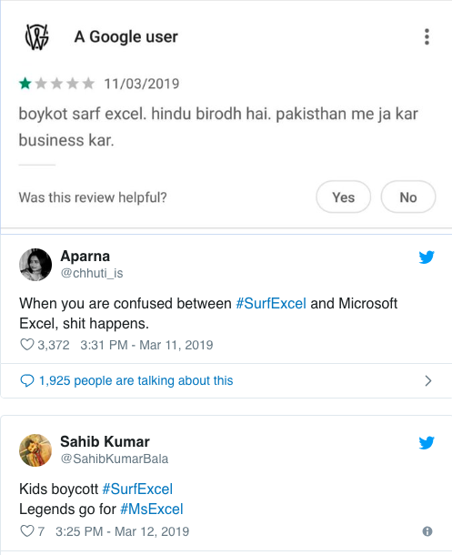 Angry reactions against Microsoft Excel?