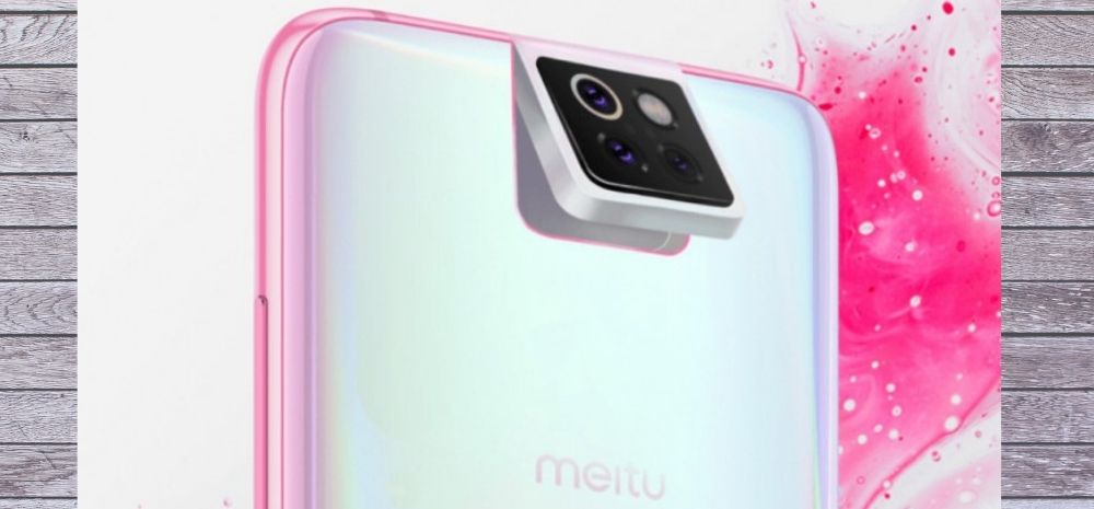 This is Meitu branded smartphone from Xiaomi with flipping camera!