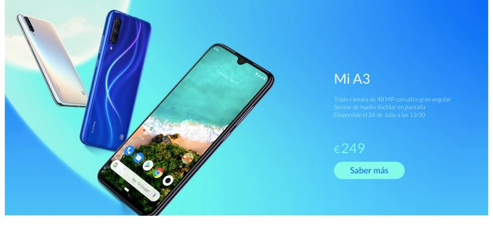 Xiaomi Mi A3 Launched: Specs, Features and Prices