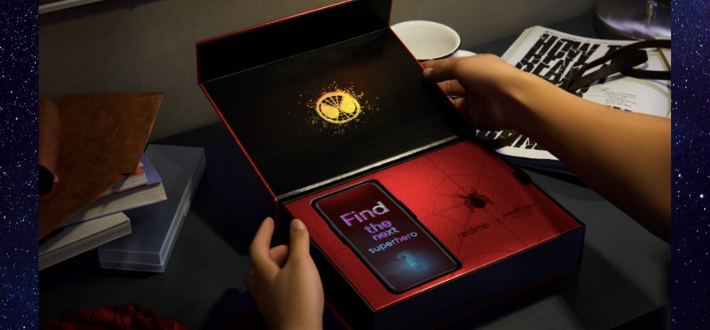 Realme X will have a Spiderman themed giftbox