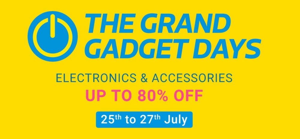 Flipkart Launches The Grand Gadget Days