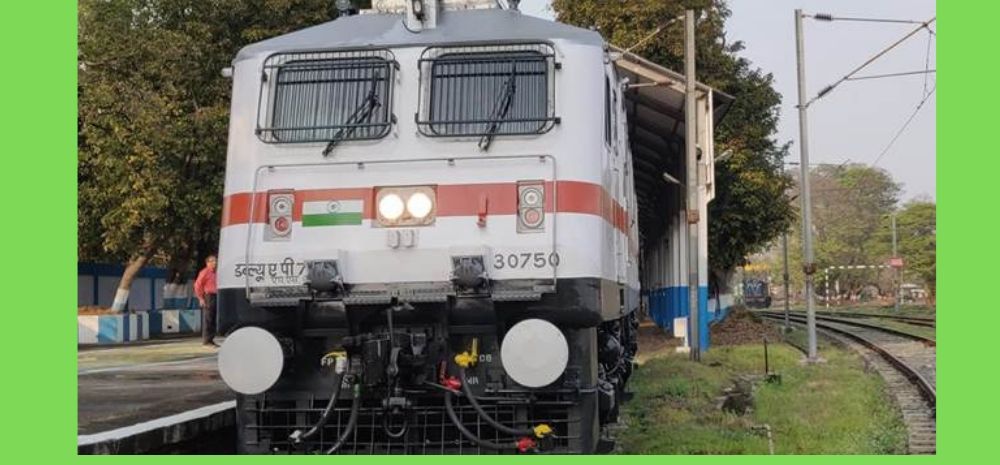 New locomotive from Indian Railways 