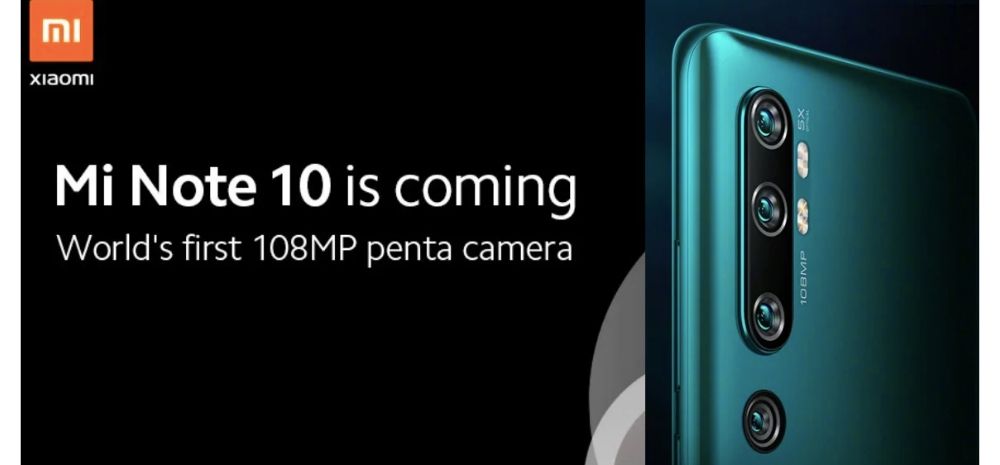 World S 1st 108mp Smartphone Mi Note 10 Is Launching In India By