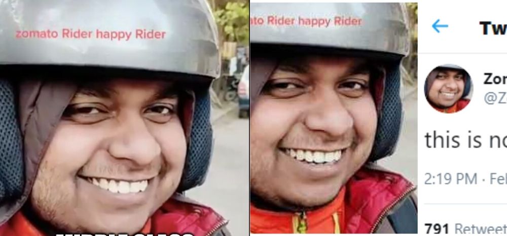 Zomato’s Delivery Boy Becomes A Viral Meme; What Zomato Did Next Will Melt Your Heart?