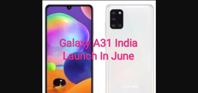 samsung a31 launch