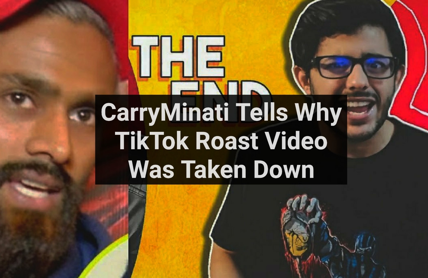 Youtube vs tiktok carryminati full video