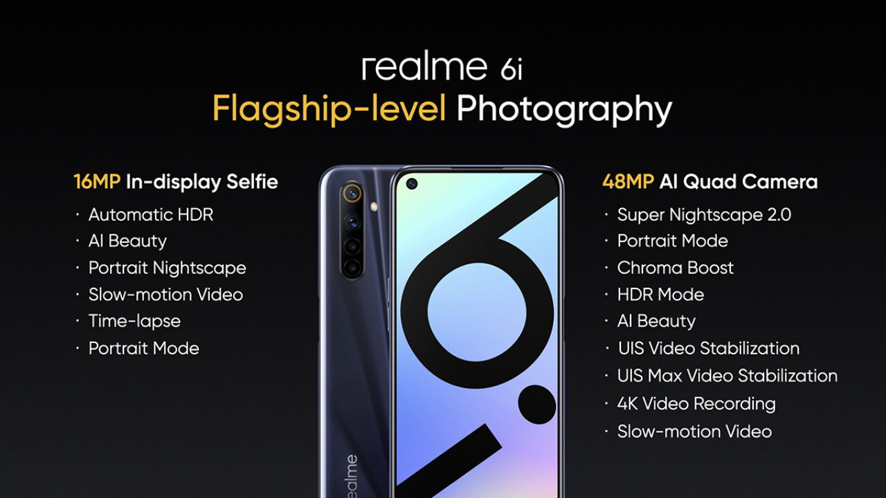 realme 6i launch date