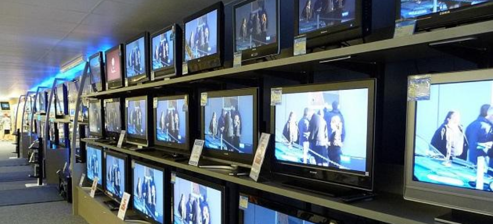 Import restriction on televisions of certain category, in an attempt to ban Chinese products and promote 'Make in India' initiative