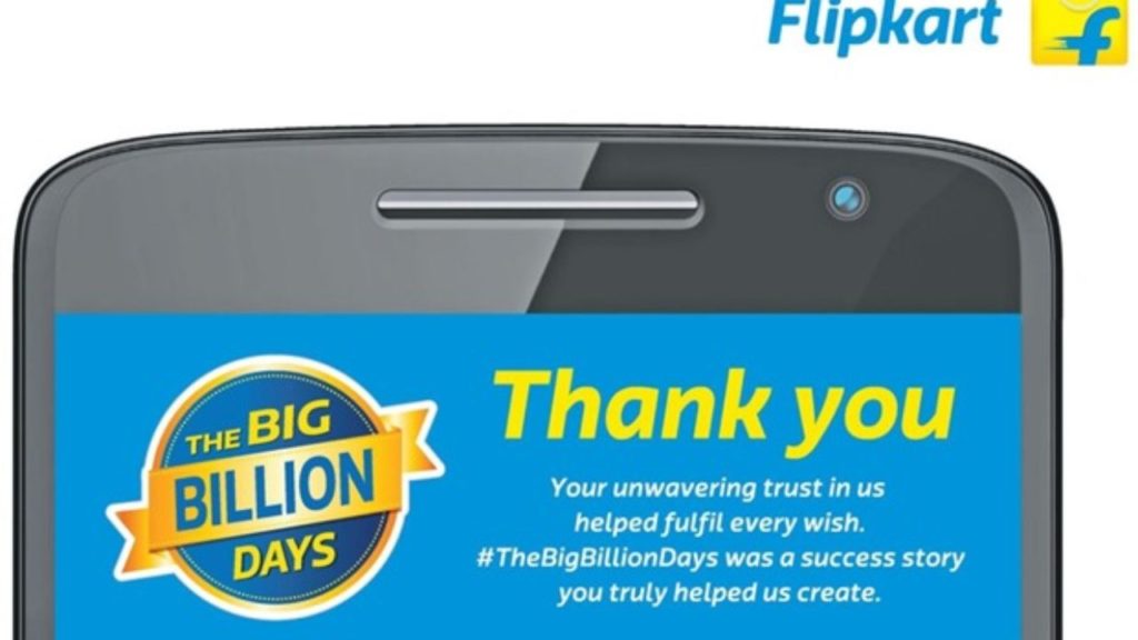 Flipkart’s Big Billion Day Details Are Out! 50,000 Kirana Stores Added For Fast Delivery