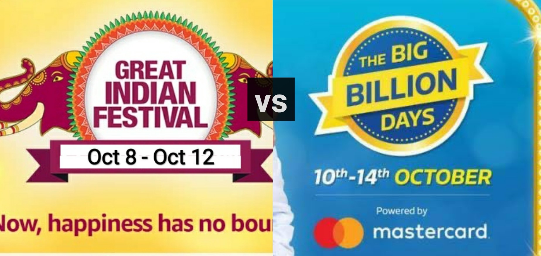 Flipkart Big Billion Day, Amazon Great Indian Sale Dates, Mobile