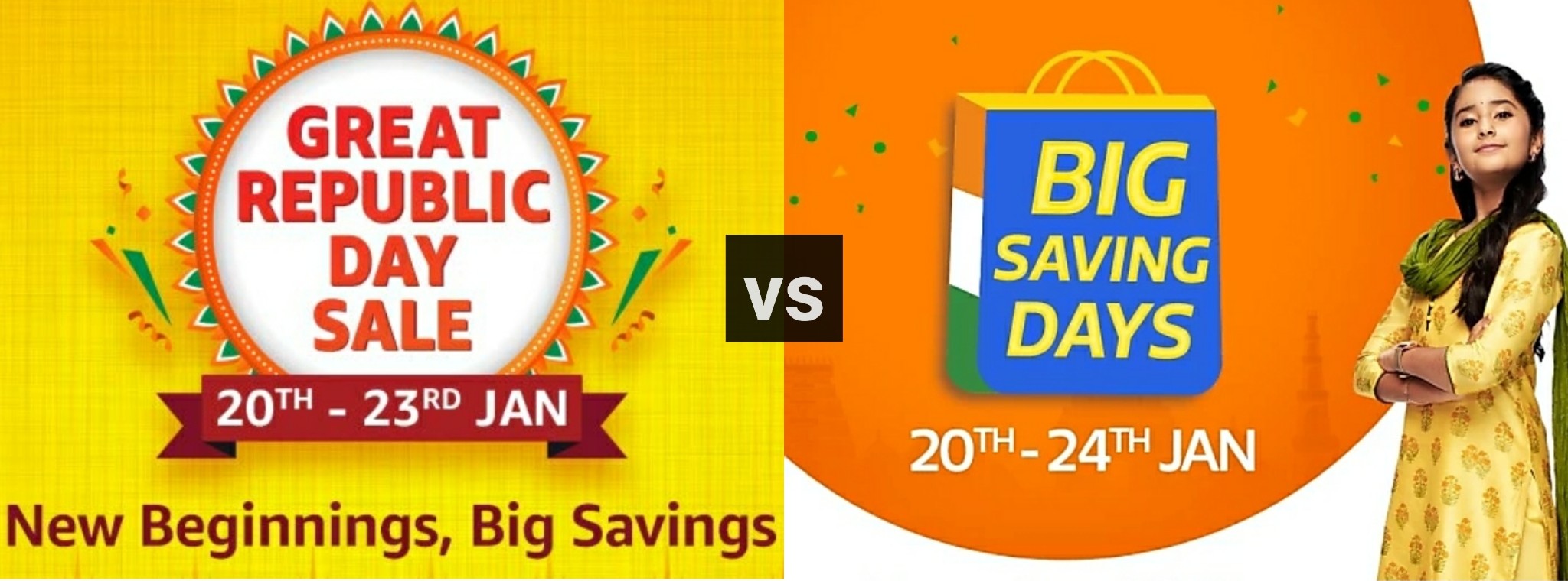 Flipkart vs Amazon: Top Mobile Deals From Flipkart, Amazon Republic ...