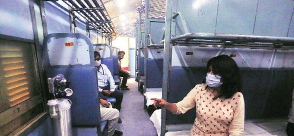 The Indian Railways has deployed about 4,000 COVID care coaches with a capacity of 64,000 beds at various railway stations across the country