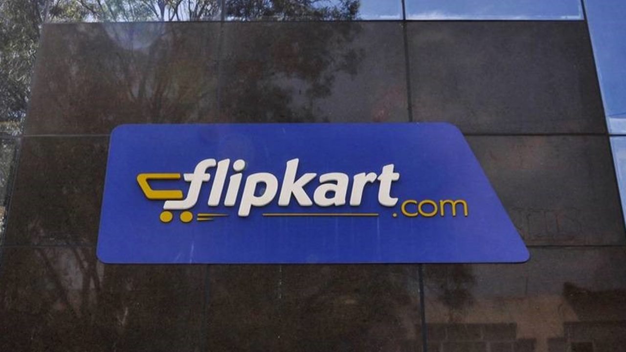 Flipkart logo outside building