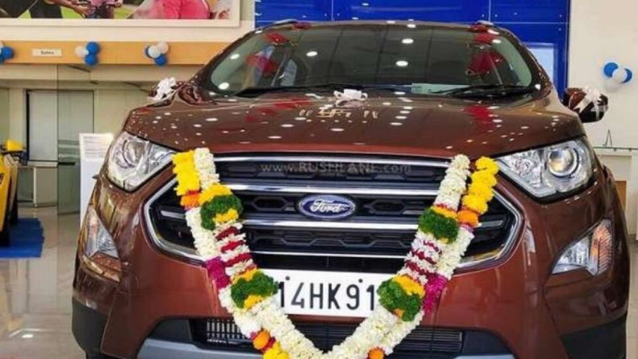 A Ford SUV in India