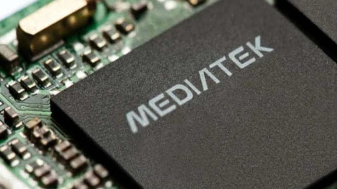 A Mediatek smartphone processor chip