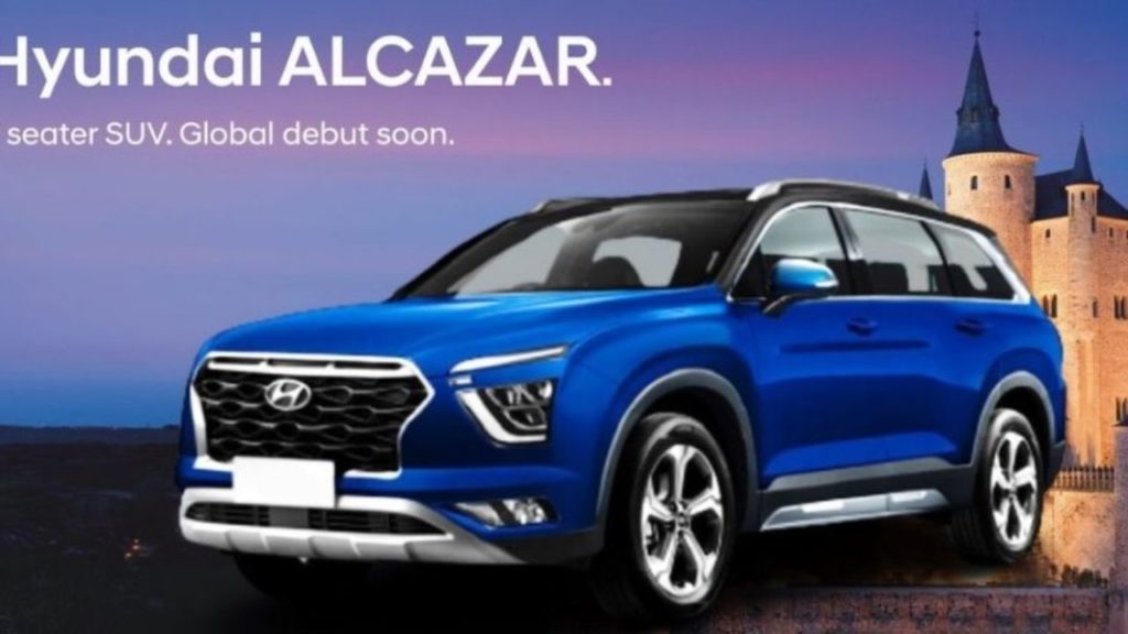 6, 7-Seater Hyundai Alcazar Launched For Rs 16.43 Lakh: Variants, Features, Price & More