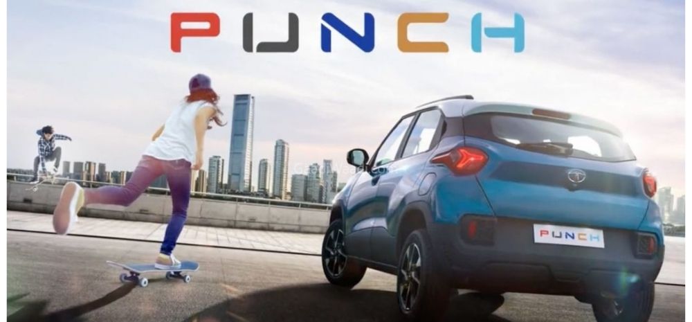 Promotional image of Tata Punch micro-SUV