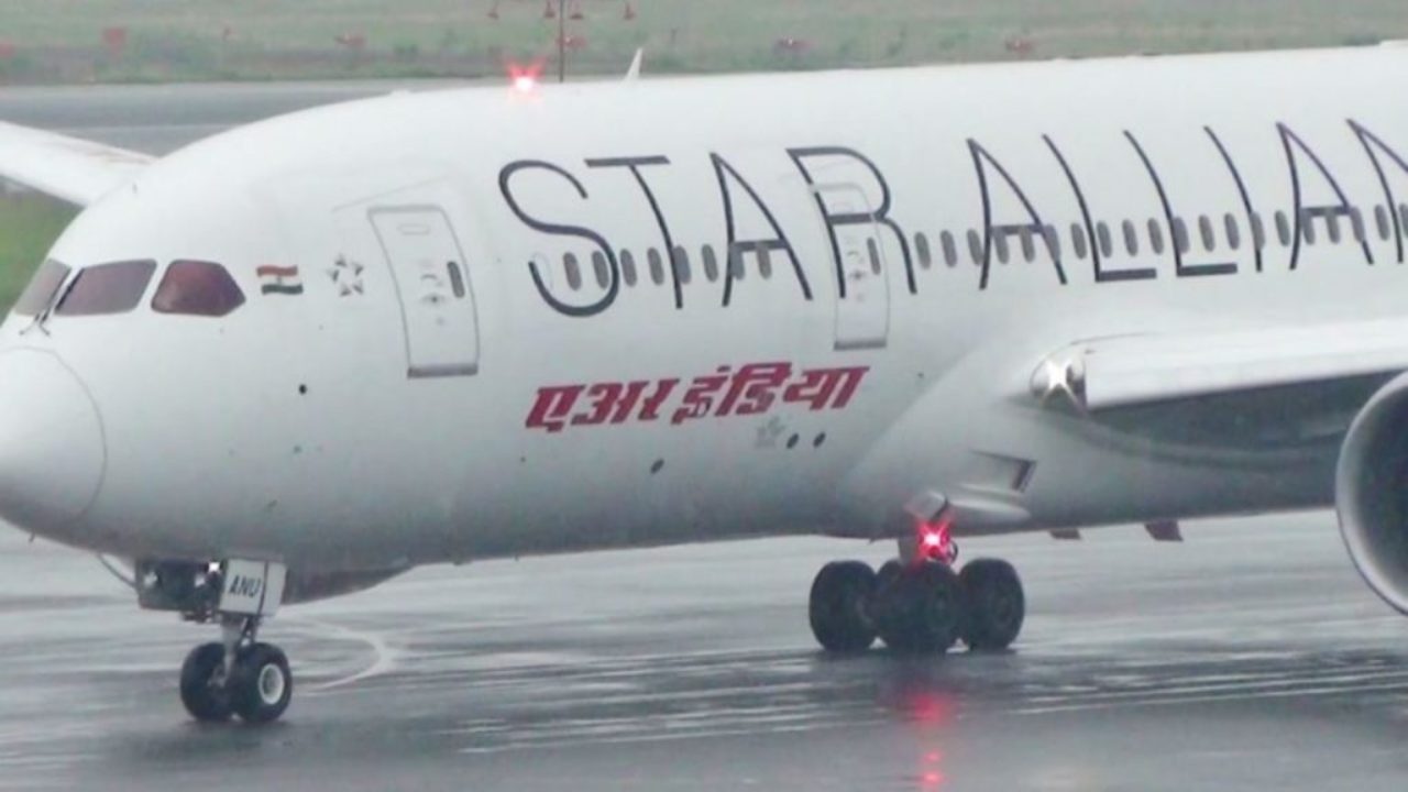 Air India- Star Alliance aircraft on tarmac