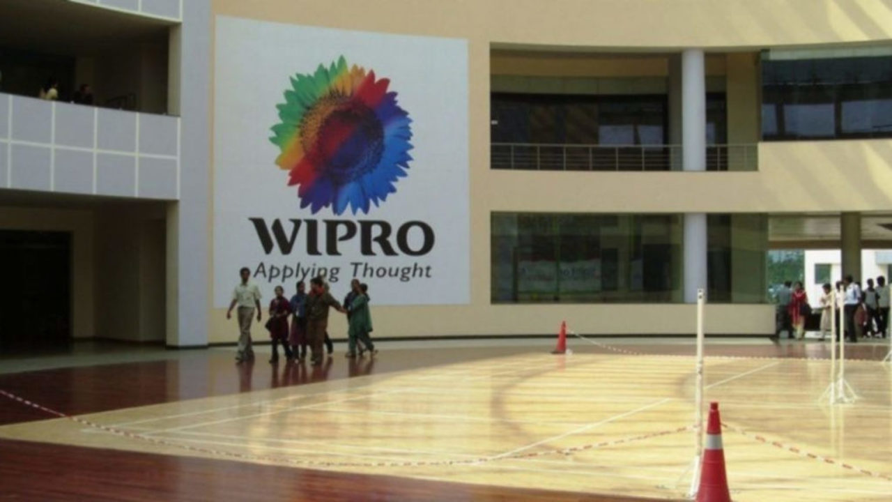 Inside a Wipro building