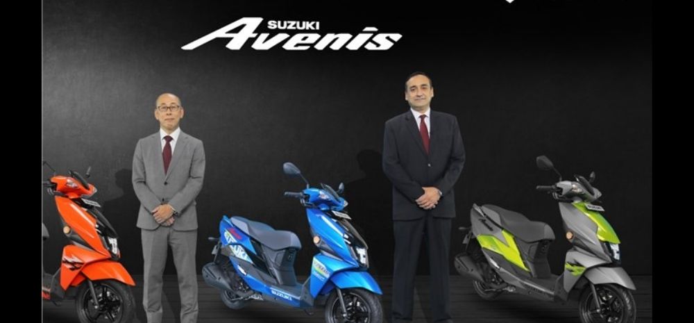 Launch event of Suzuki Avenis scooters