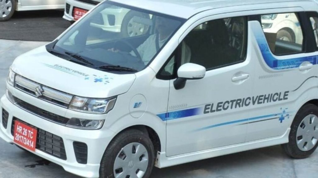 The WagonR EV was the Japanese carmaker’s first electric vehicle to be launched