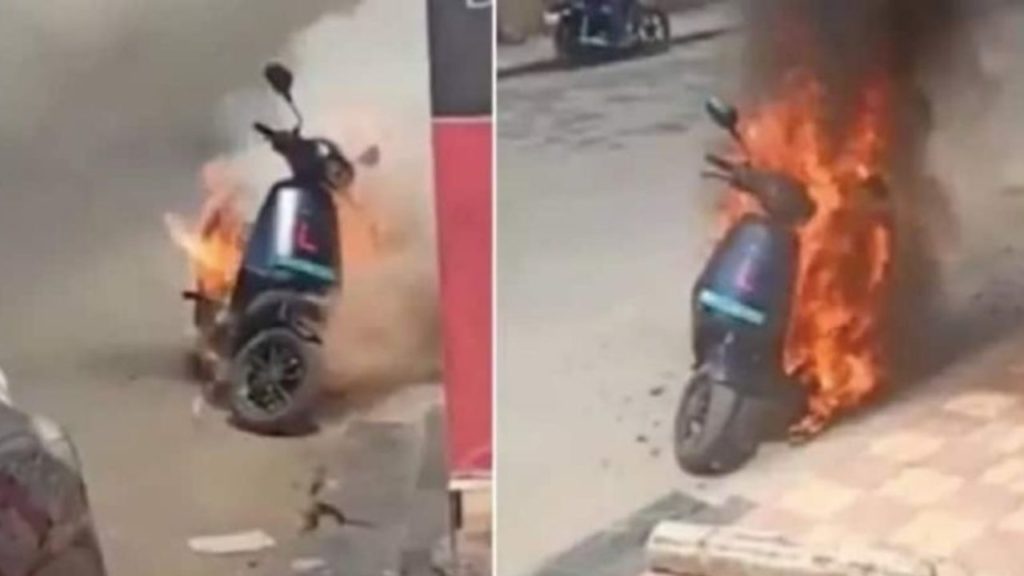 Extremely Worrisome: After Ola, Okinawa, Pure EV Electric Scooter Catches Fire 
