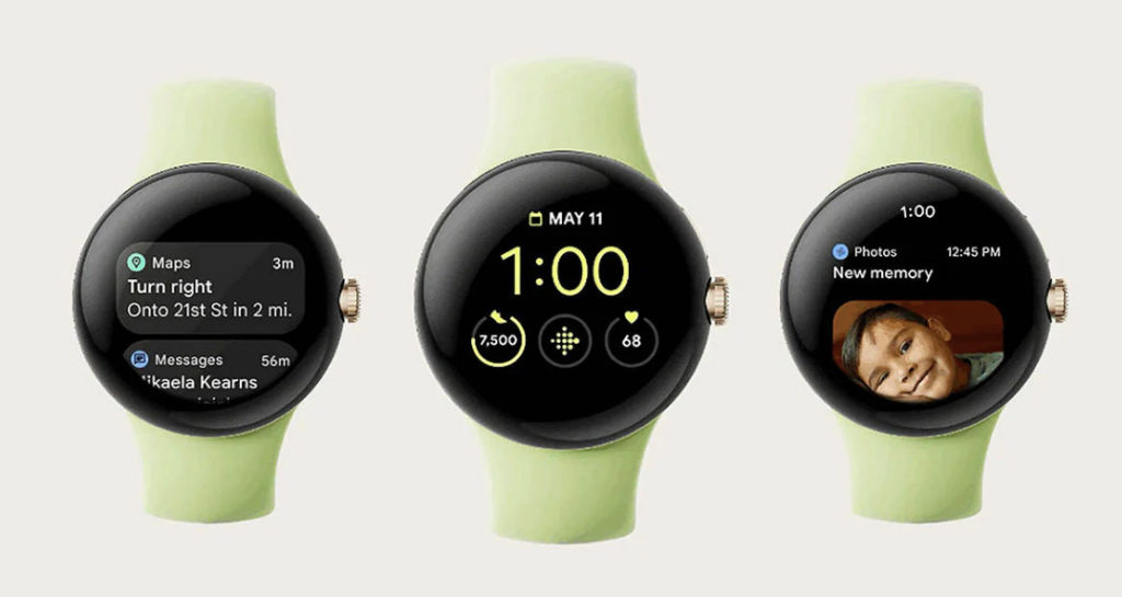 Google Pixel Watch With Customisable Straps, Bands As Apple Watch
