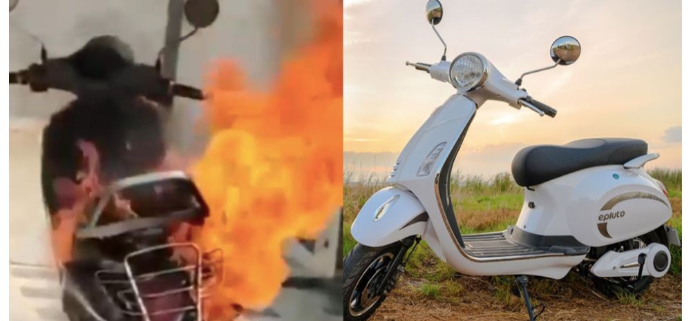 Pure Energy's Electric Scooter Bursts Into Flames While Charging - 5th Electric Scooter To Burn From Pure EV