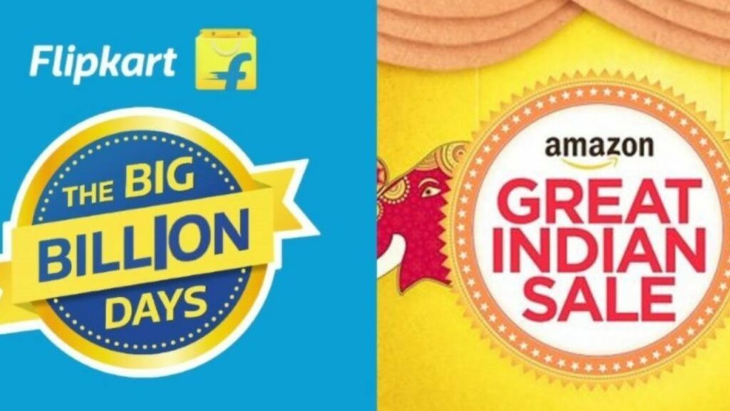 Amazon, Flipkart Festive Sales 2022: 70 Lakh Orders Placed In 48 Hours; Sales Up By 28%!